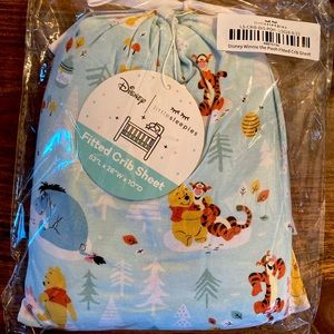 Little Sleepies Disney Winnie the Pooh fitted crib sheet